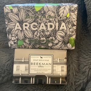 BEEKMAN 1802 BAR SOAP NEW (2 Bars)